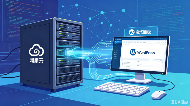 阿里云服务器安装宝塔面板搭建 WordPress 完整教程-啥好玩