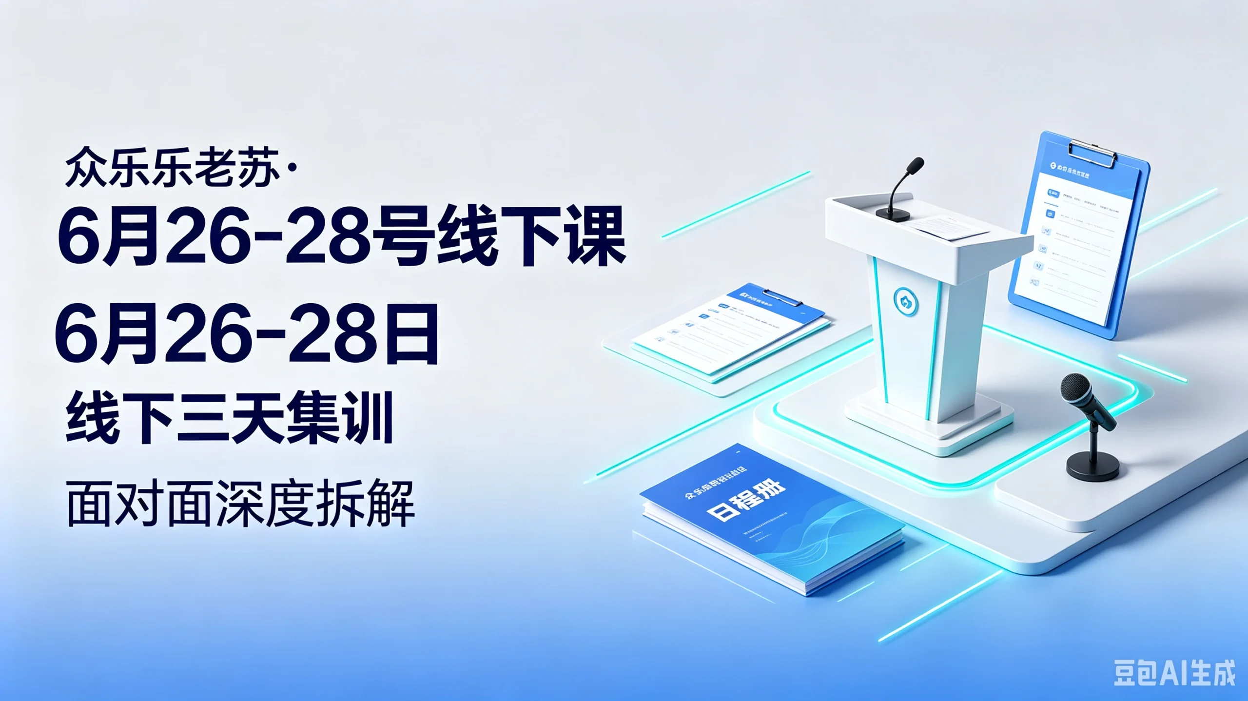 【精】众乐乐老苏。6月26-28号线下课6月26-28日线下三天集训，面对面深度拆解-啥好玩