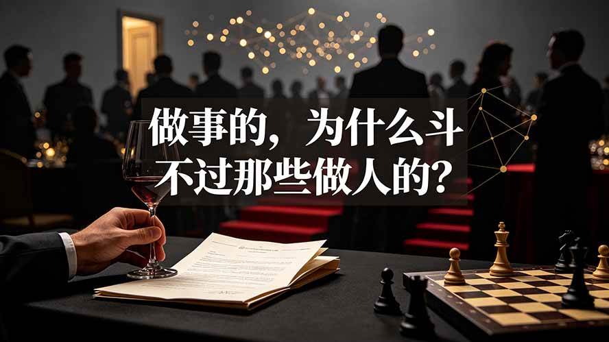 （19414期）付费文章：做事的，为什么斗不过那些做人的？ - 啥好玩-啥好玩