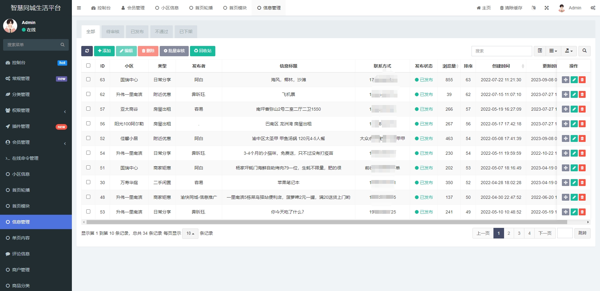 同城论坛发布社区系统源码 二手闲置 房屋出租 全开源-啥好玩副业网