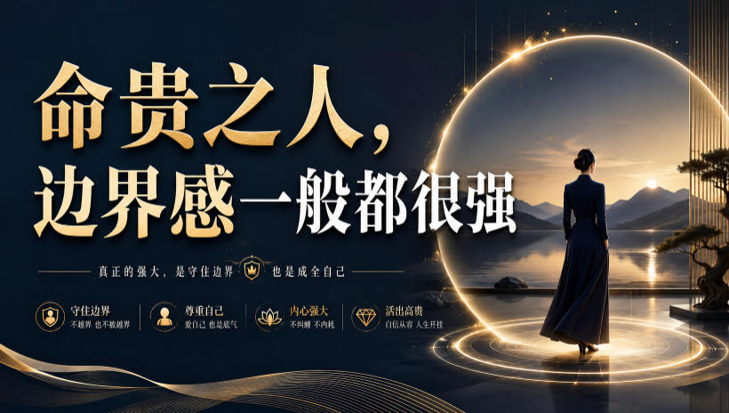 付费文章：命贵之人，边界感一般都很强-啥好玩