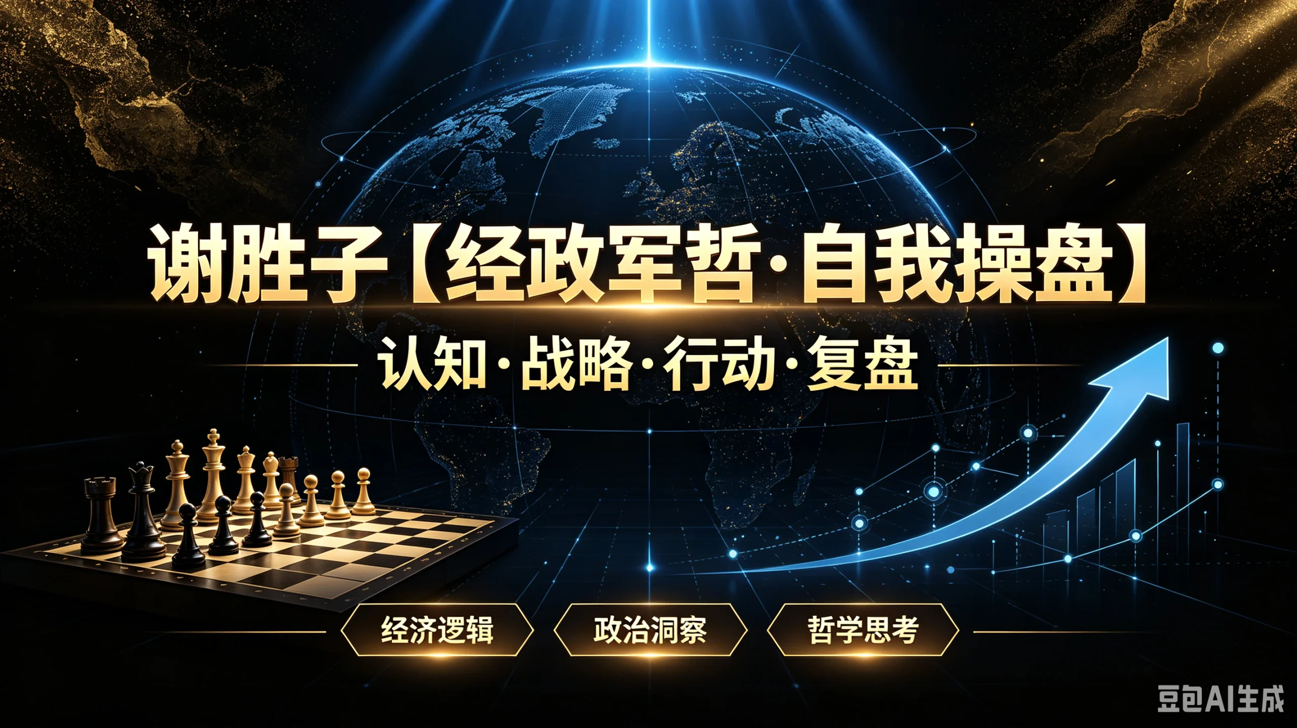 谢胜子【经政军哲·自我操盘】认知·战略·行动·复盘、经济逻辑、政治洞察、哲学思考 - 啥好玩-啥好玩