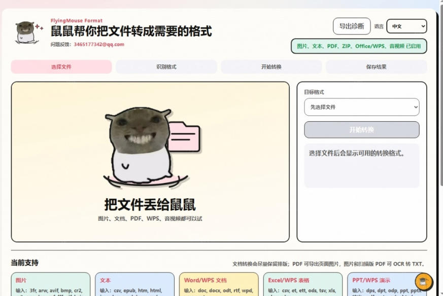 鼠鼠这次我立功啦！Windows格式问题不要慌，开源鼠鼠格式转换工具来帮忙，Github热门宝藏工具 - 啥好玩副业网-啥好玩副业网