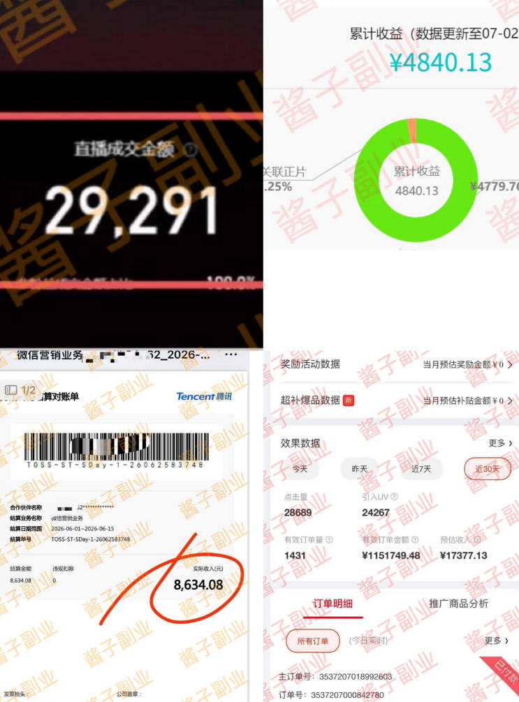 985十年互联网老兵亲测：2026年多个真实落地副业项目，手把手带你搭建被动收入管道（淘宝无人直播、TK拉新、代运营、CSGO……）【揭秘】 - 啥好玩-啥好玩