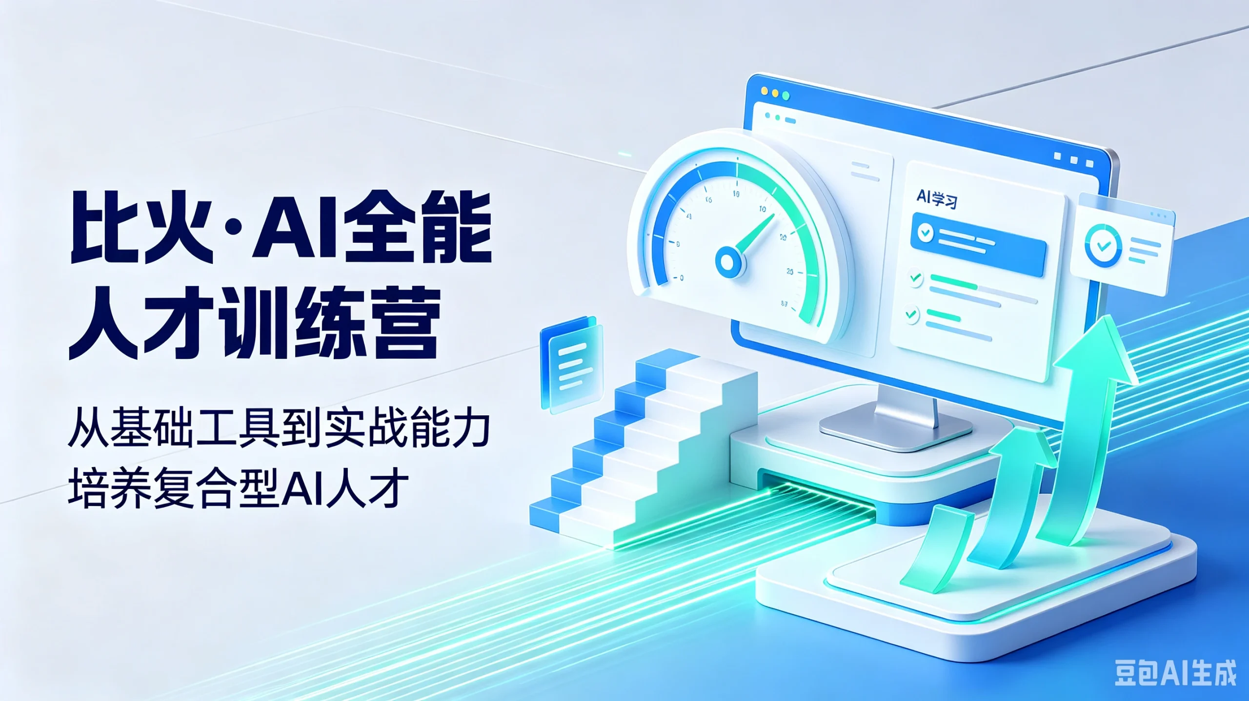 【精】比火·AI全能人才训练营，从基础工具到实战能力，培养复合型AI人才 - 啥好玩-啥好玩