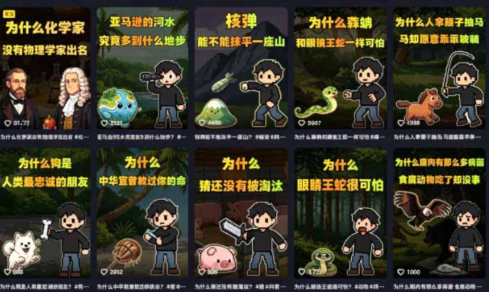 卡通类科普内容制作速成课，兼具专业性与趣味性，低门槛入局持续产出稳拿平台伙伴计划+精选独家收益 - 啥好玩-啥好玩