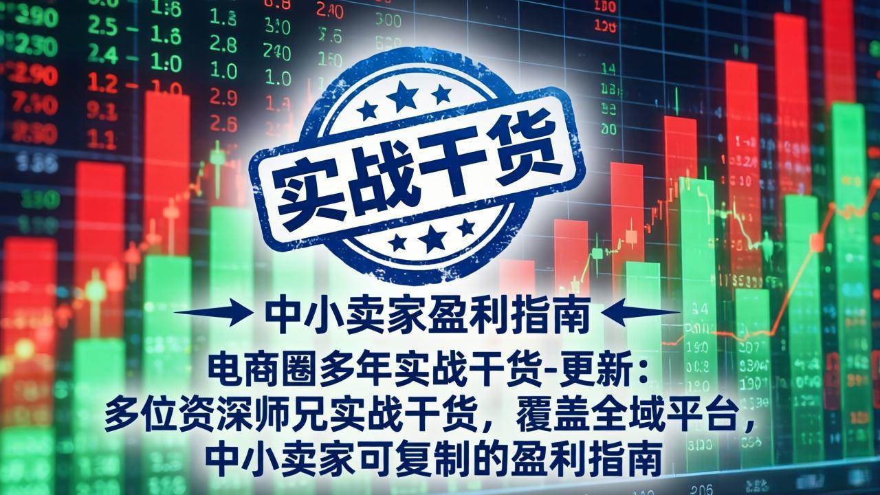 （19447期）电商圈多年实战干货-更新2026：多位资深师兄实战干货/覆盖全域平台，中小卖家可复制的盈利指南 - 啥好玩-啥好玩
