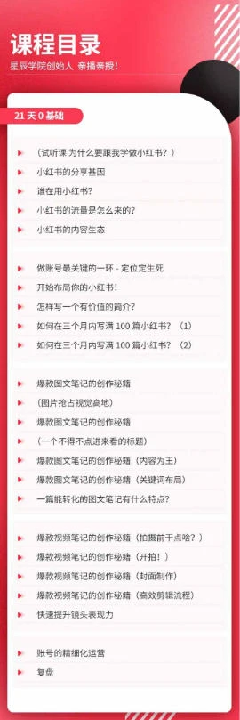 【精】21天0基础小红书实操训练营｜从账号搭建、流量逻辑到爆款笔记、垂直变现全突破-啥好玩副业网
