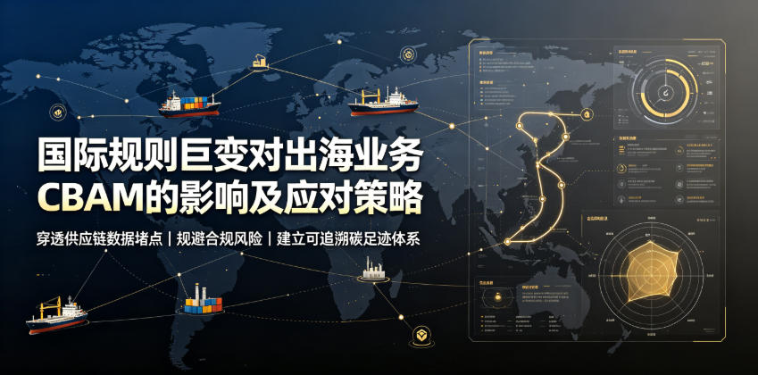国际规则巨变对出海业务CBAM的影响及应对策略，帮助企业穿透供应链数据堵点，规避合规风险 - 啥好玩-啥好玩