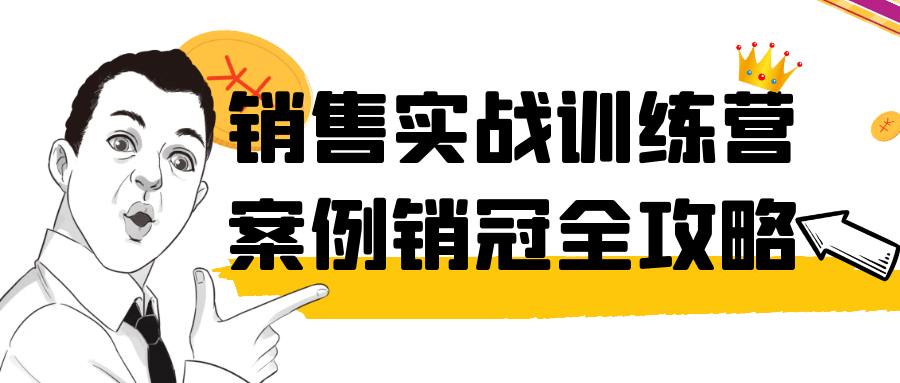 销售实战训练营案例销冠全攻略 - 啥好玩-啥好玩