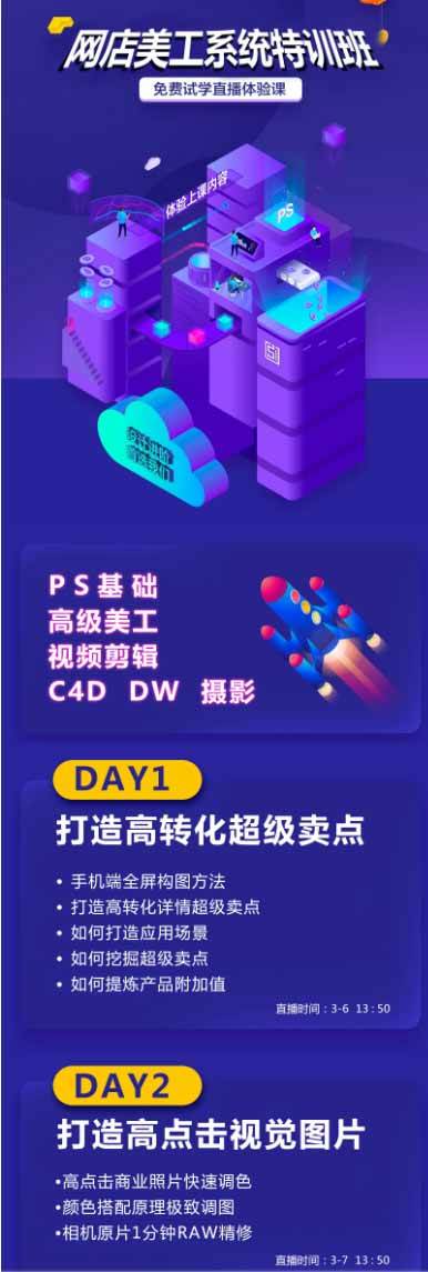 （19435期）网店美工系统精英班-7月：PS基础×主图设计×海报实战×详情页×首页装修×产品修图×视频剪辑×人像精修。-啥好玩