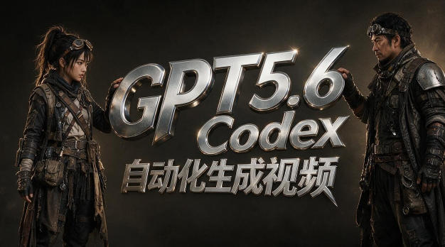 GPT5.6+Codex自动化生成视频全流程实战，从提示词设计、角色设定、封面海报，到视频生成思路与自动化工作流 - 啥好玩-啥好玩