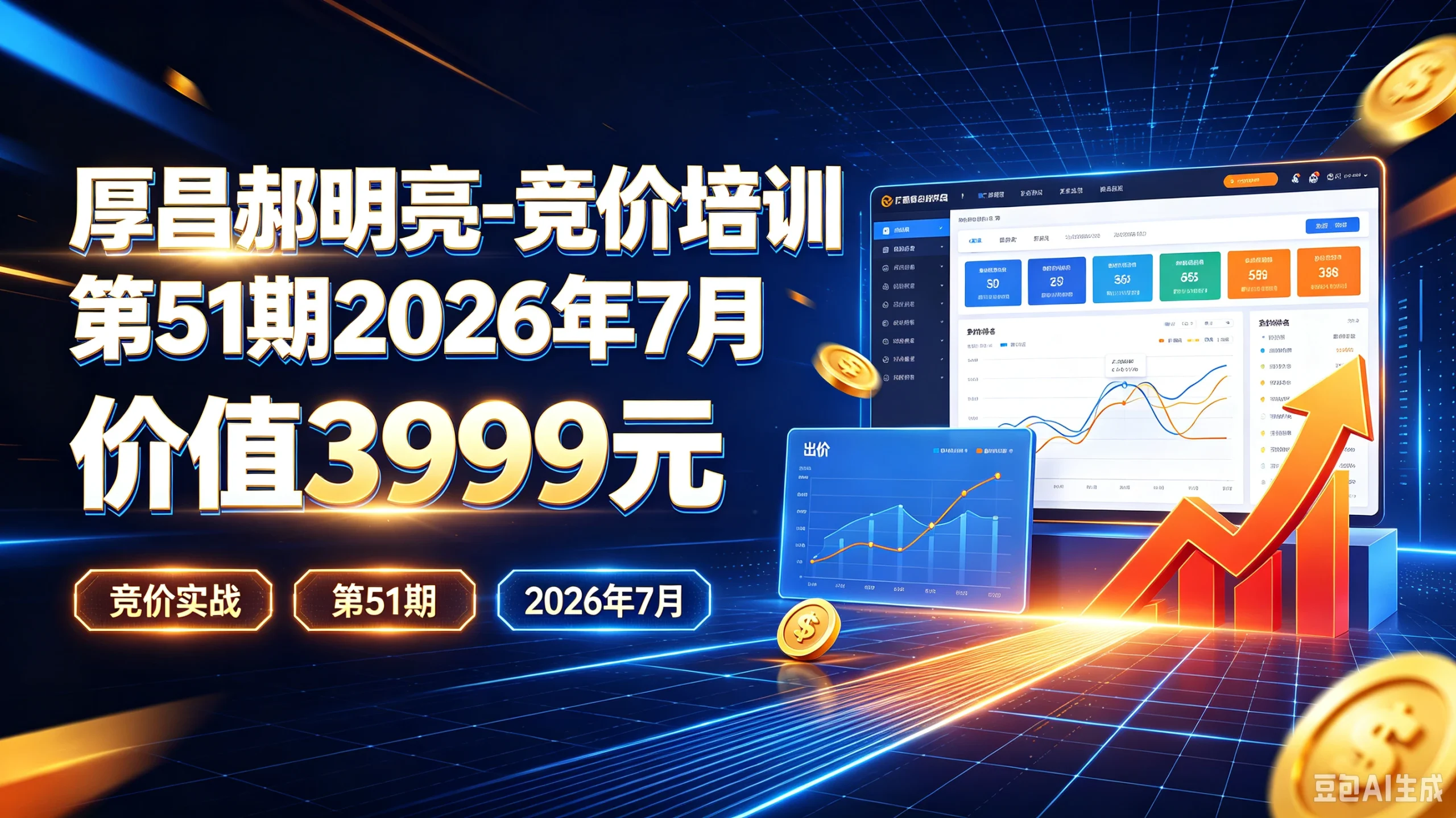 【精】厚昌郝明亮-竞价培训第51期2026年7月价值3999元，竞价实战、第51期、2026年7月-啥好玩
