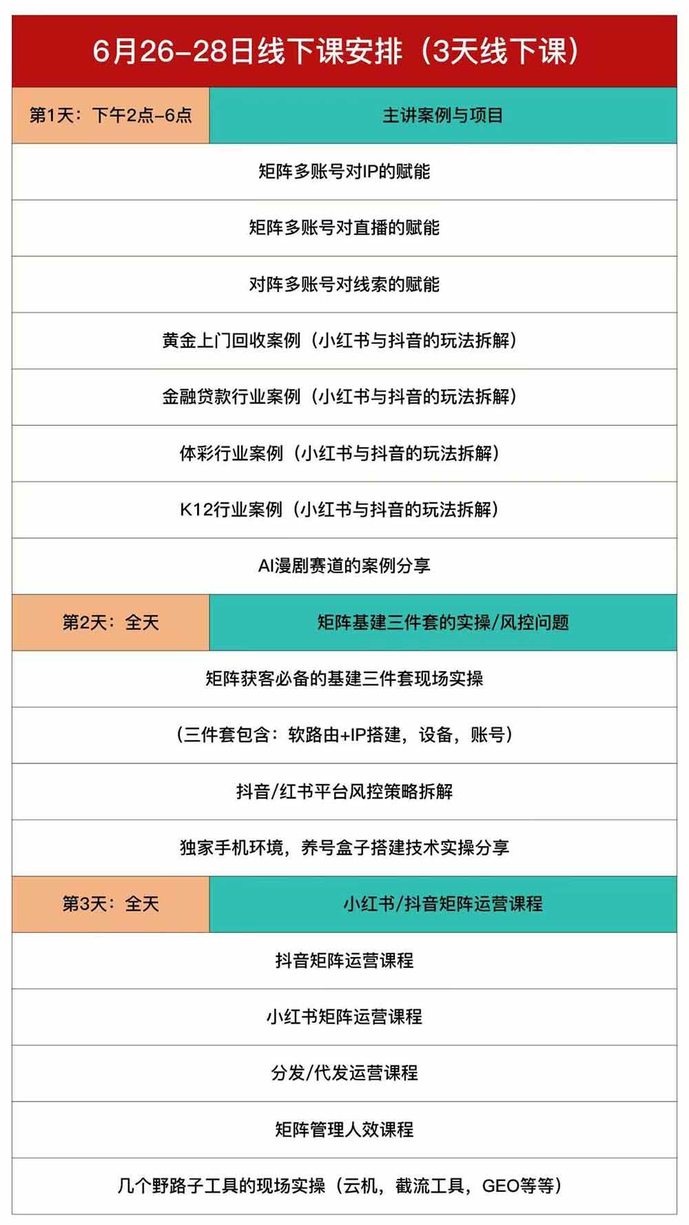（19552期）嗨推矩阵引流运营线下课，3天线下录音课，经典干货经久实用，适配抖音、小红书矩阵拓客需求-啥好玩