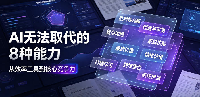 付费文章：AI无法取代的8种能力 - 啥好玩-啥好玩
