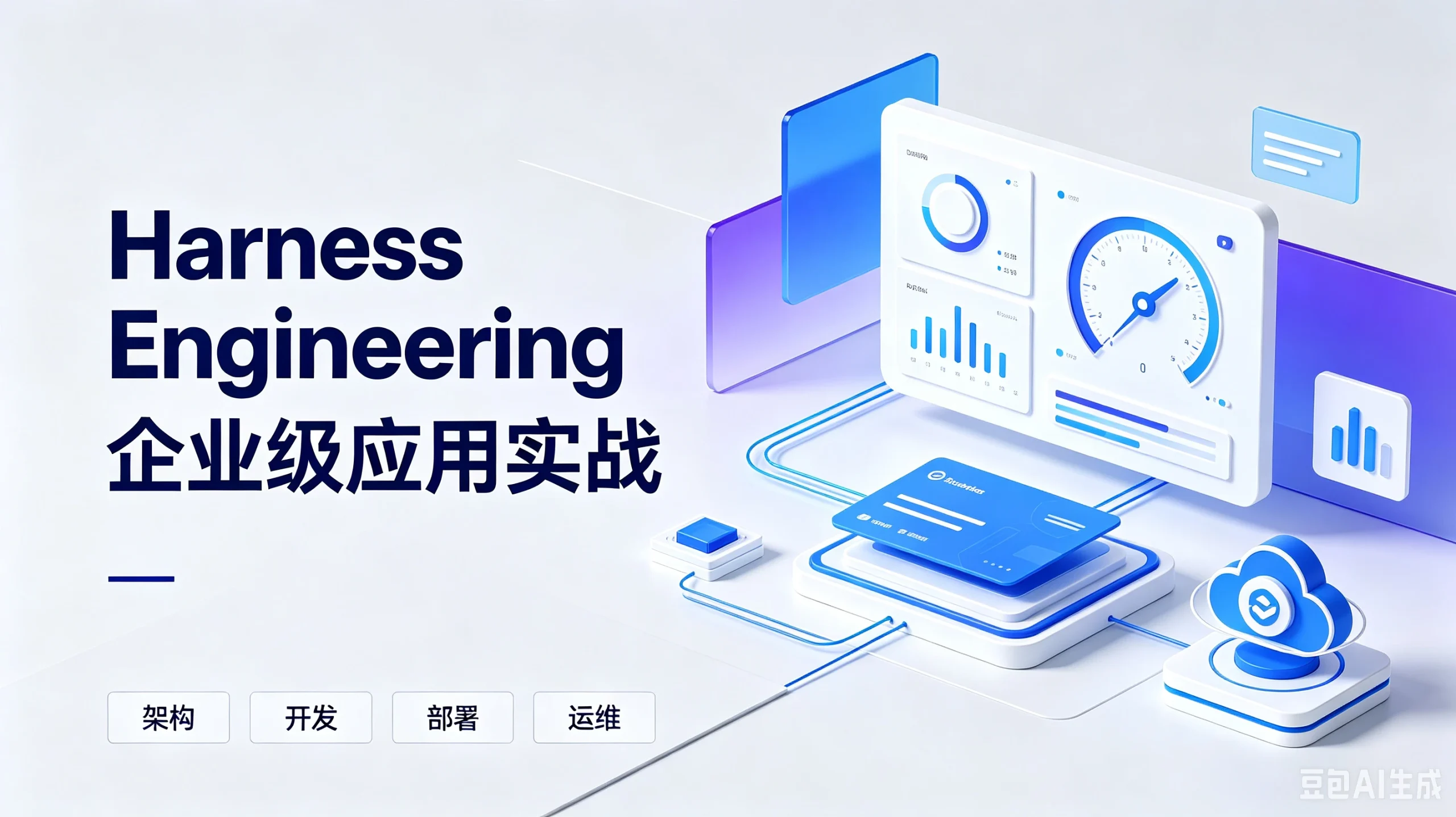 【精】Harness Engineering 企业级应用实战，架构、开发、部署、运维 - 啥好玩-啥好玩