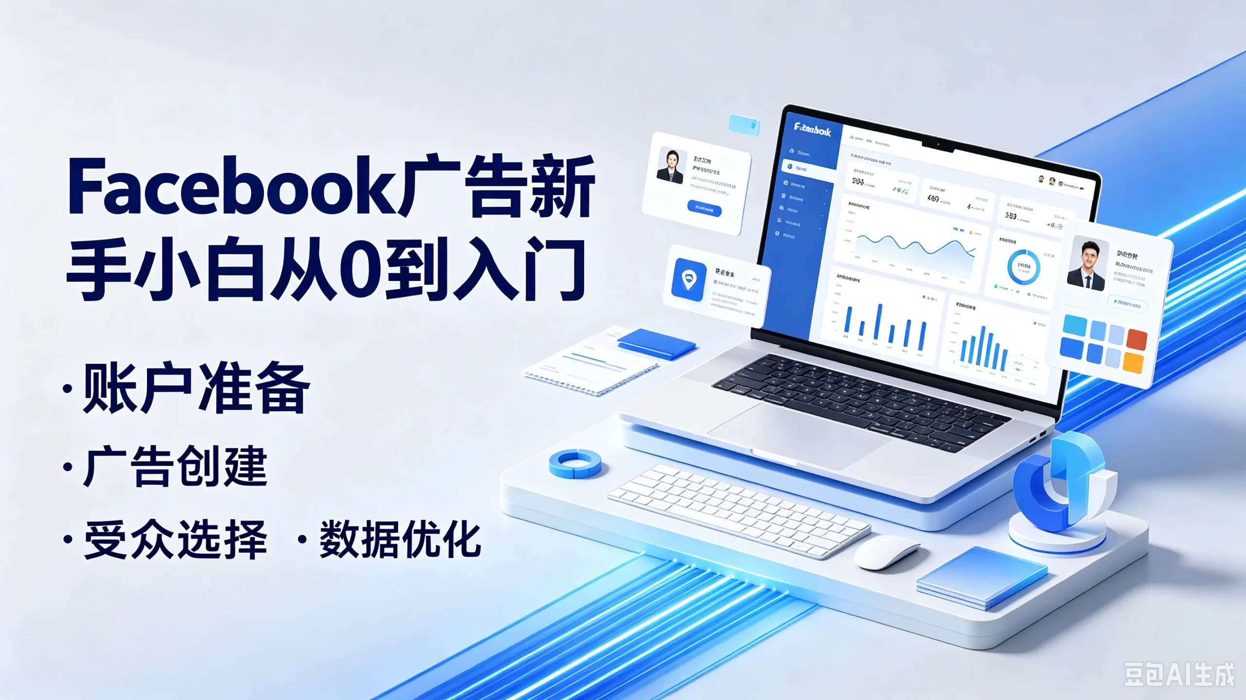 【精】Facebook广告新手小百从0到入门,账户准备·广告创建·受众选择、数据优化 - 啥好玩-啥好玩